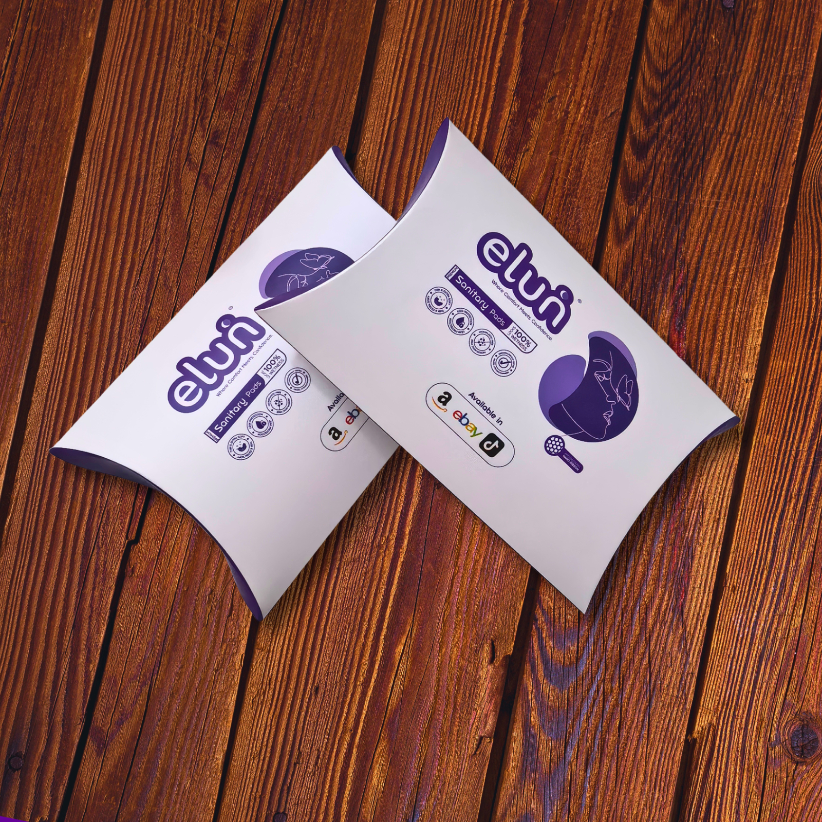 single sanitary pad pouch