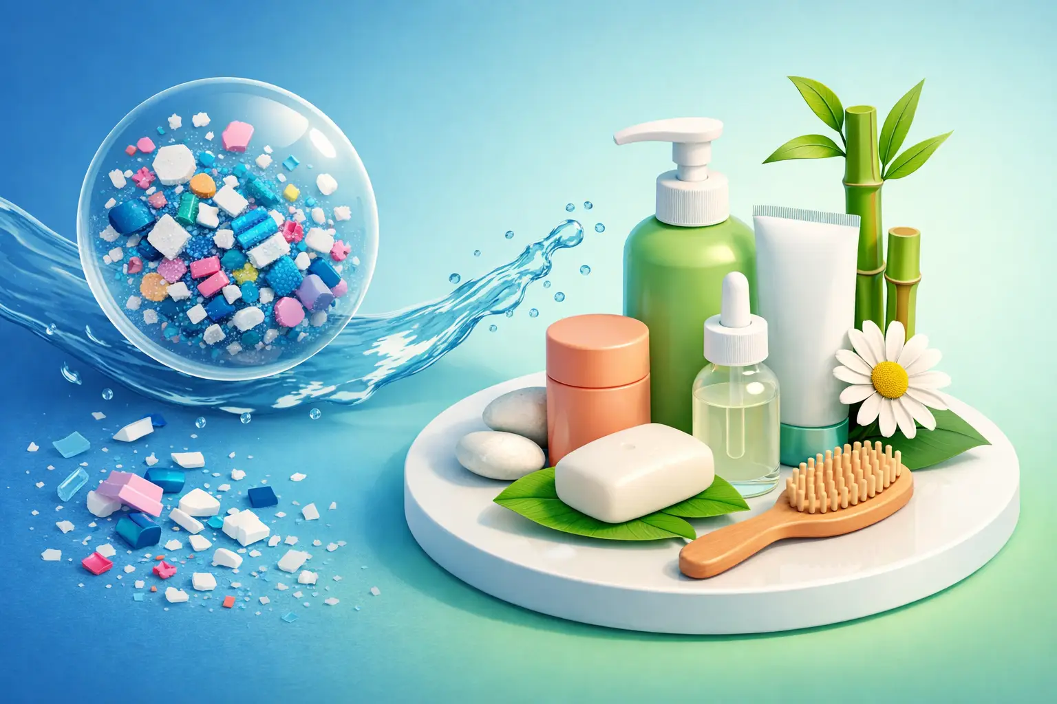Microplastic Free Personal Care Products