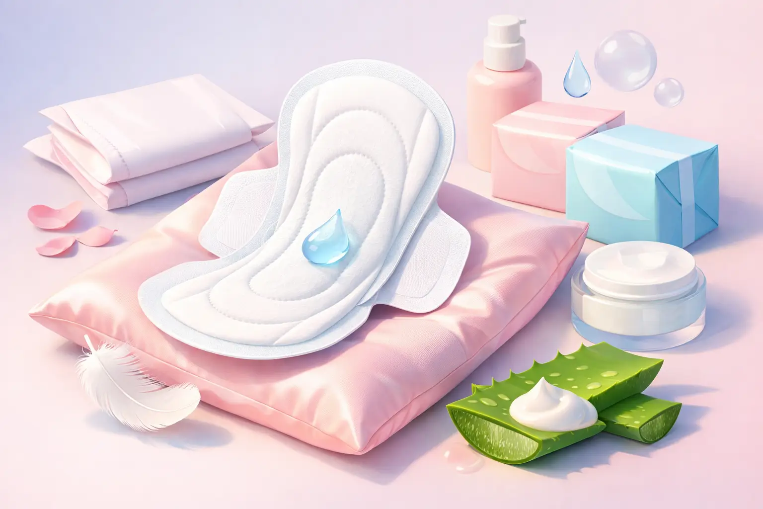 Sensitive Skin Period Pads That Feel Better