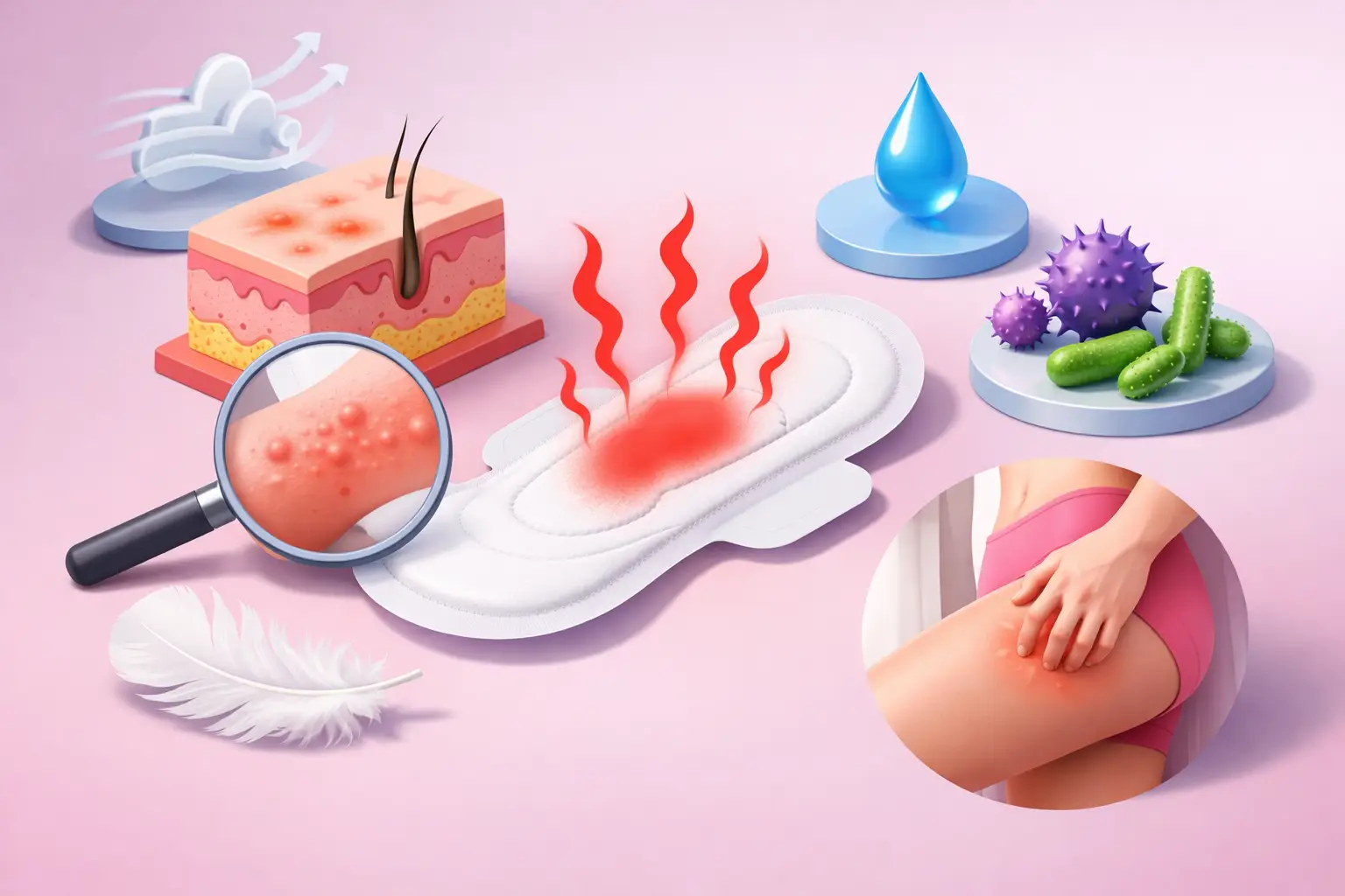 Why Do Pads Cause Itching?