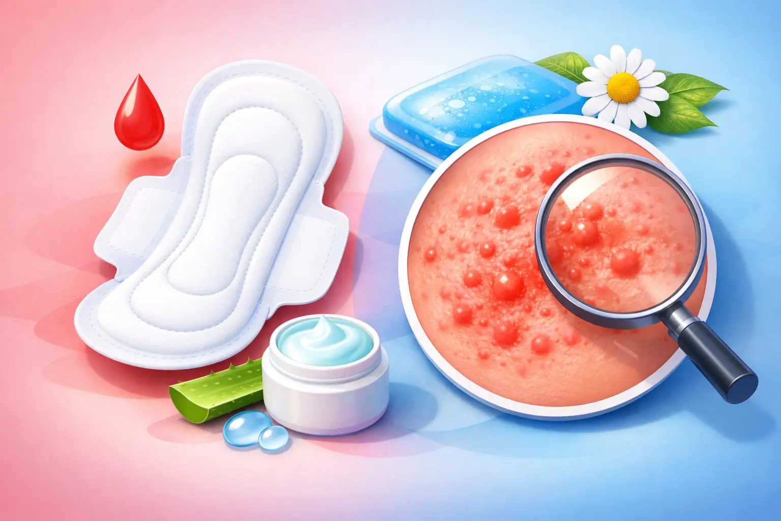 Can Period Pads Cause Rashes? Causes and Relief