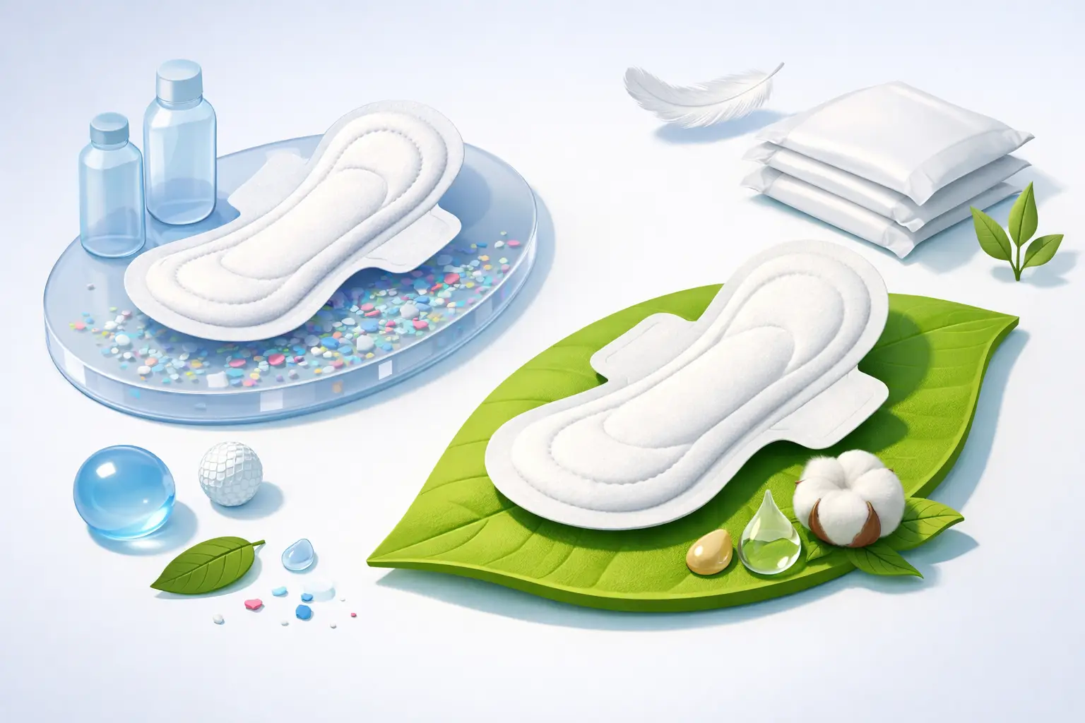 Choosing Microplastic Free Sanitary Pads