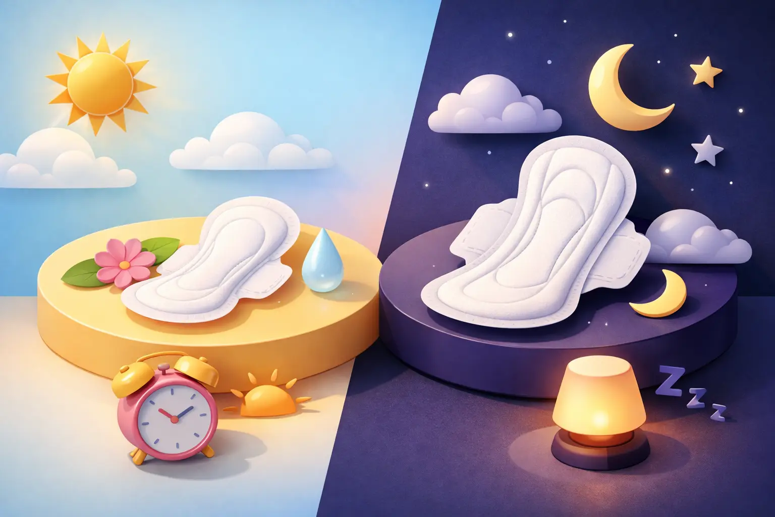 Day Pads vs Night Pads: Which Do You Need?
