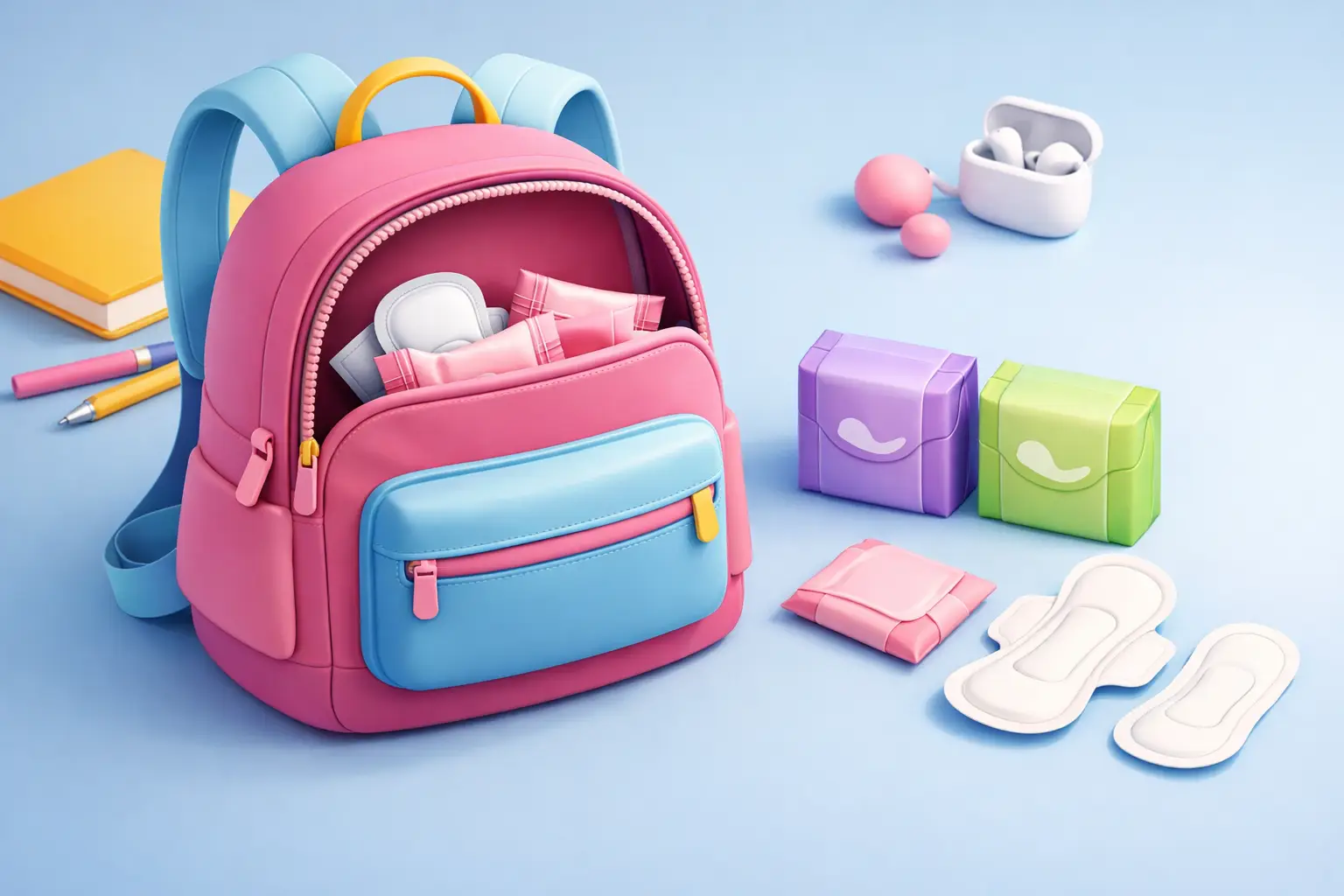 How to Choose Mini Pads for School Bag