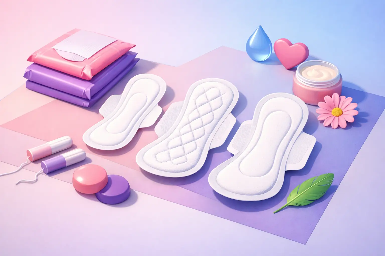 How to Choose Period Pads for Comfort and Care