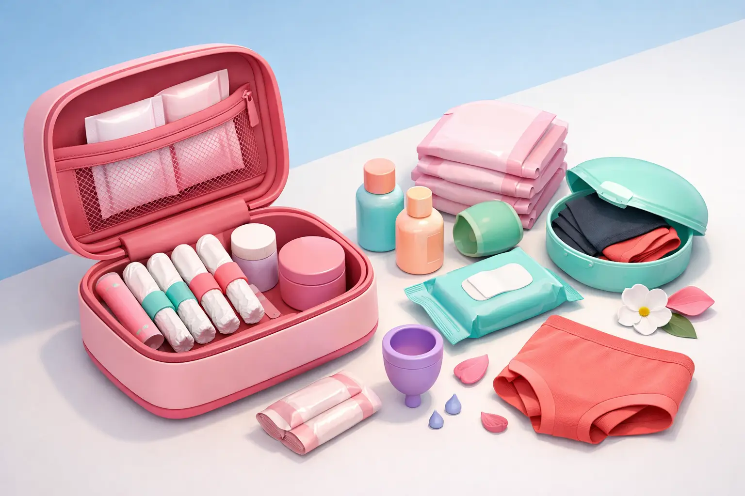 How to Pack Period Essentials Without Overpacking