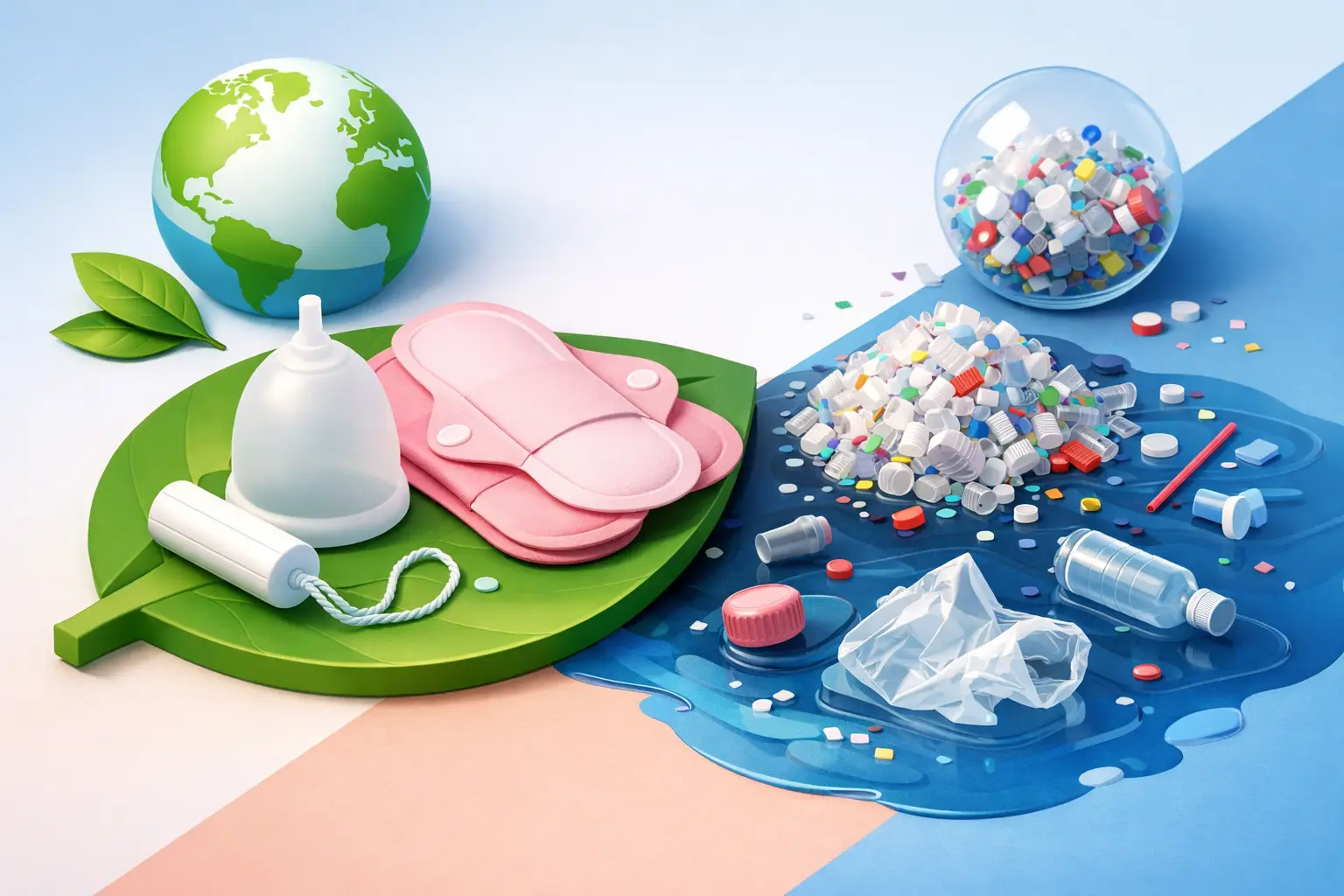 Why Choose Microplastic Free Period Products?