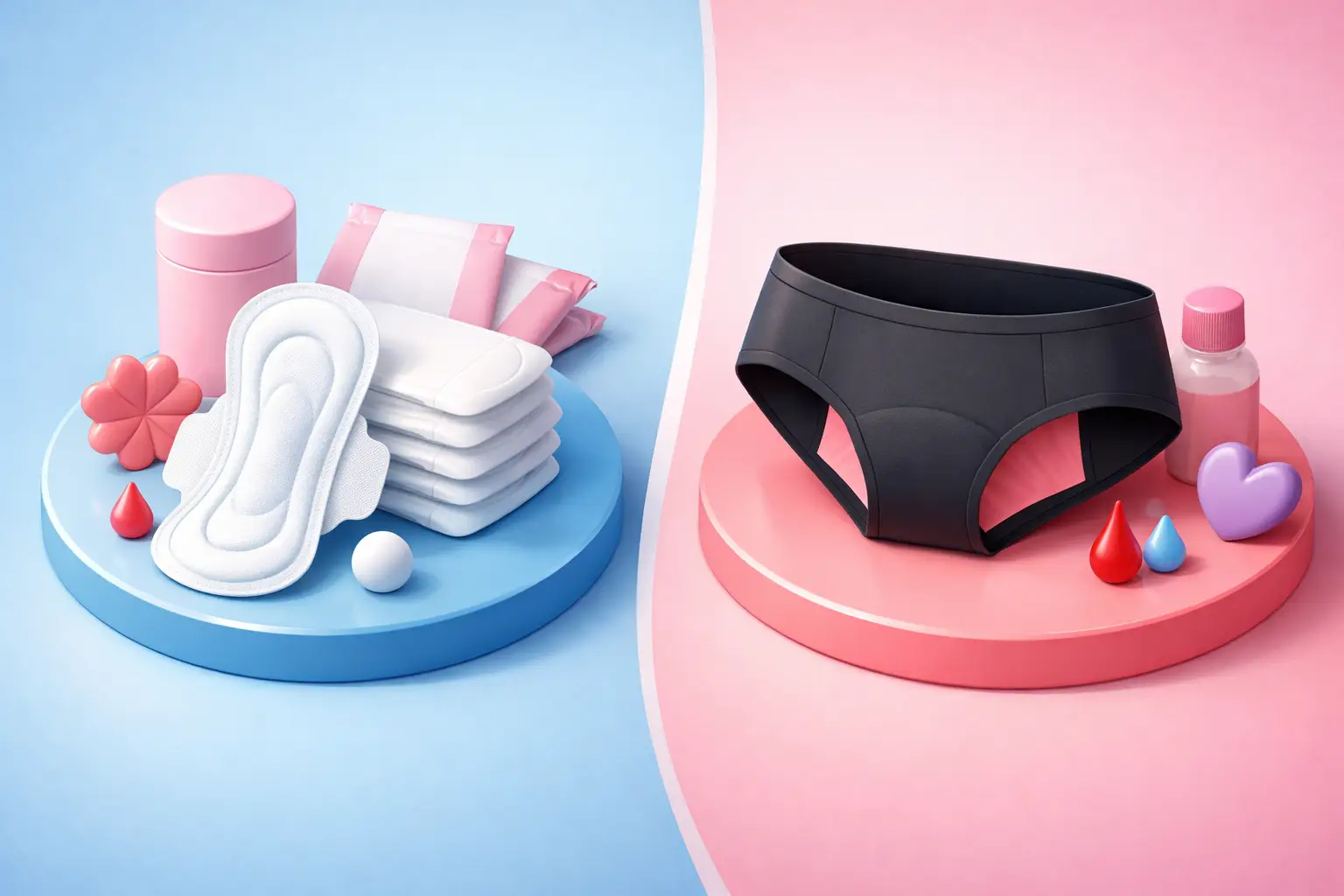 Pads Versus Menstrual Underwear: Which Fits You?