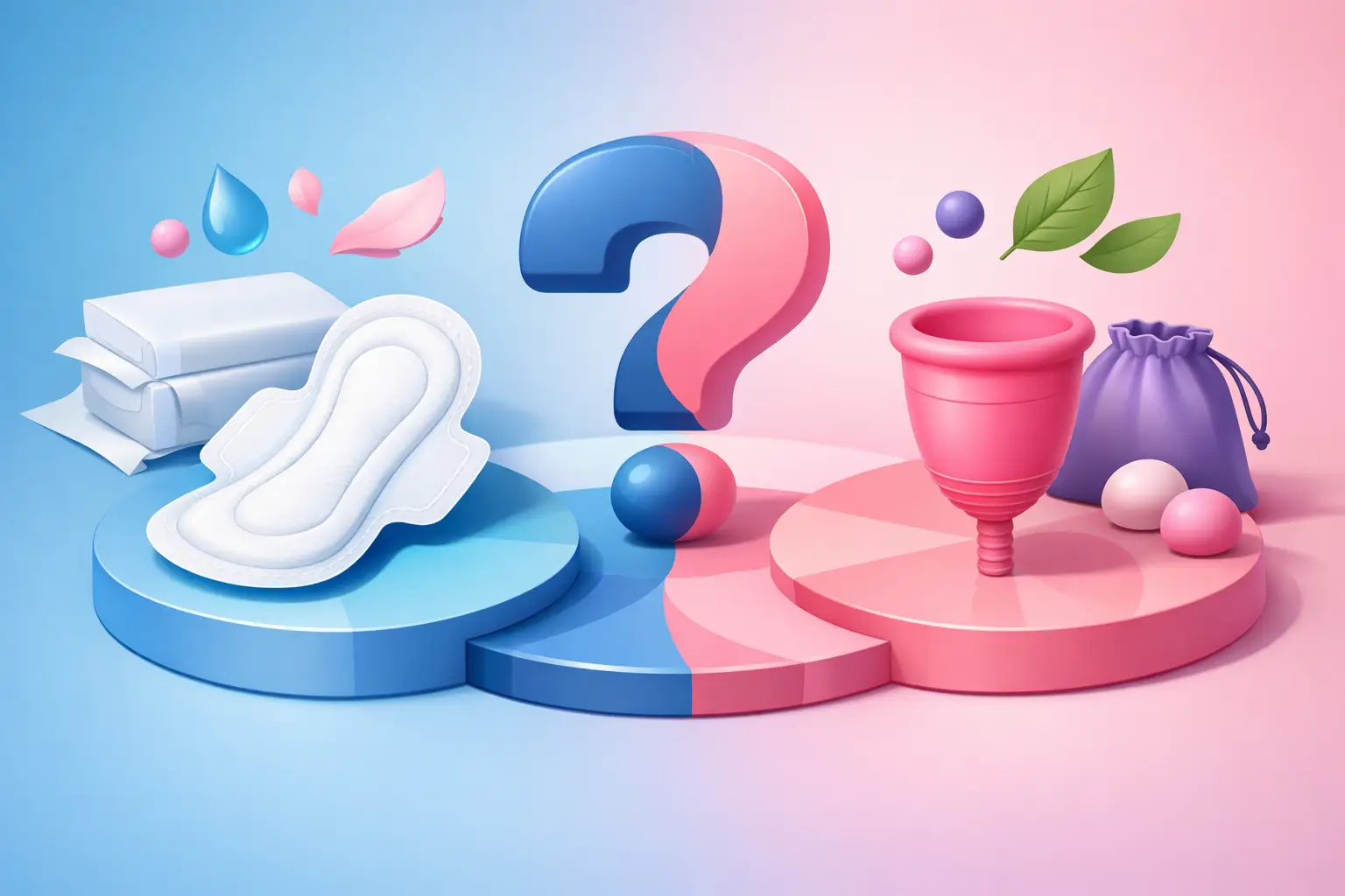 Sanitary Pads Versus Menstrual Cups: Which Fits?