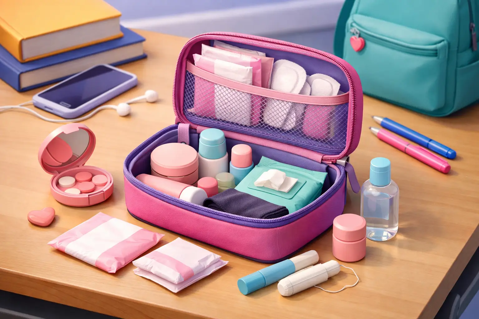 School Period Kit Example for Confident Days