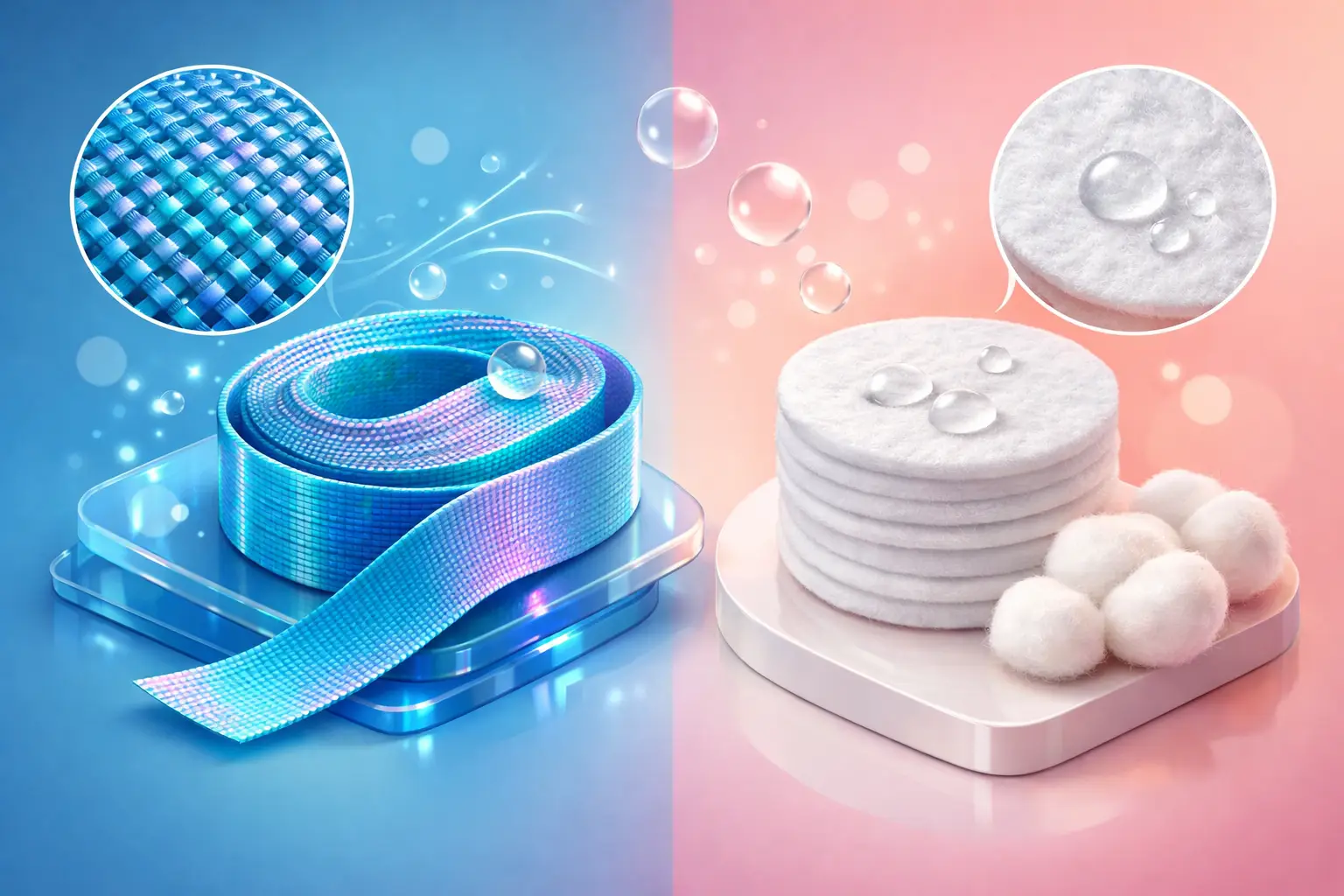 Nano Ribbon Versus Cotton Pads: What Changes?